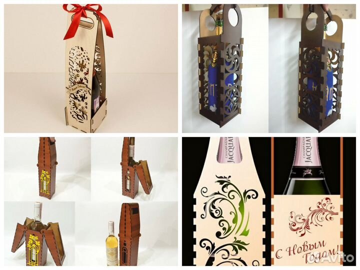 Мега архив макетов для фрезера / лазера чпу