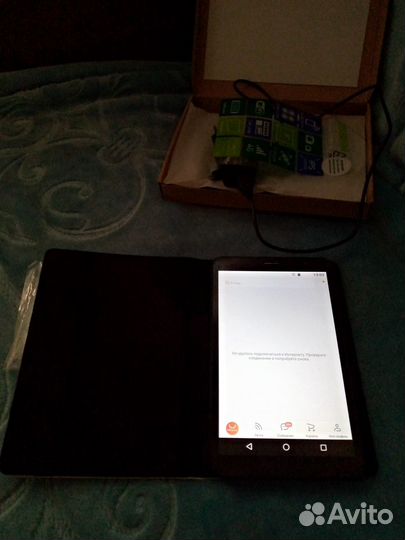 Планшет digma optima 8019n 4g +чехол книжка