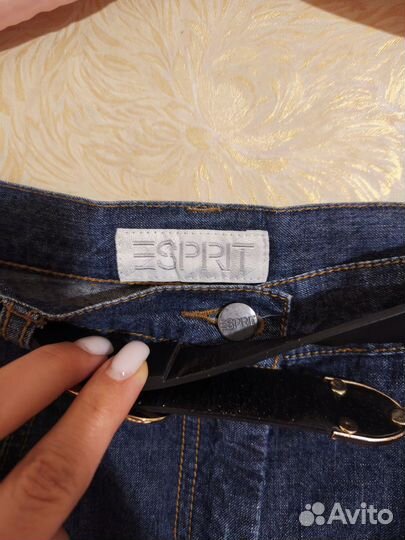 Джинсовая юбка 40