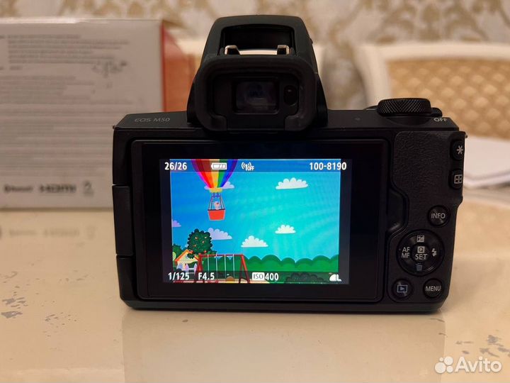Зеркальный фотоаппарат canon eos m50