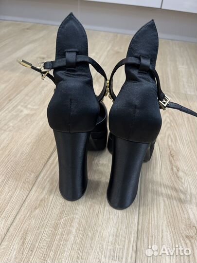 Туфли женские 39 размер экокожа атлас