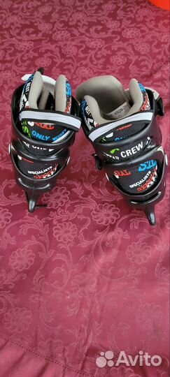 Коньки детские раздвижные 26-29