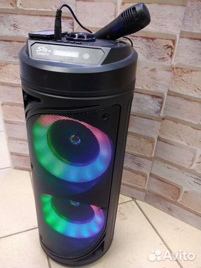 Блютуз колонка с караоке