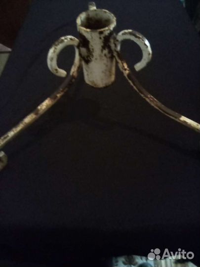 Подставка железная под елку 2,5-3м.Б.У.3 шт