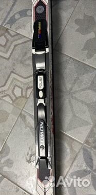 Лыжи беговые Atomic Motion с палками и креплением