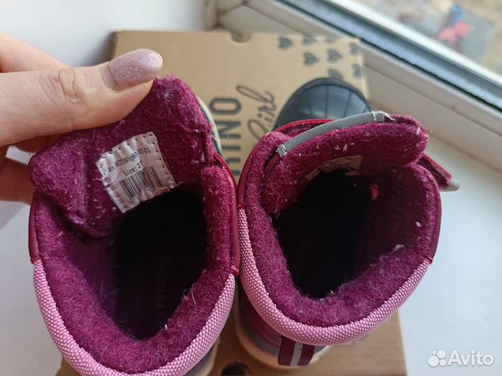 Ботинки для девочки 27