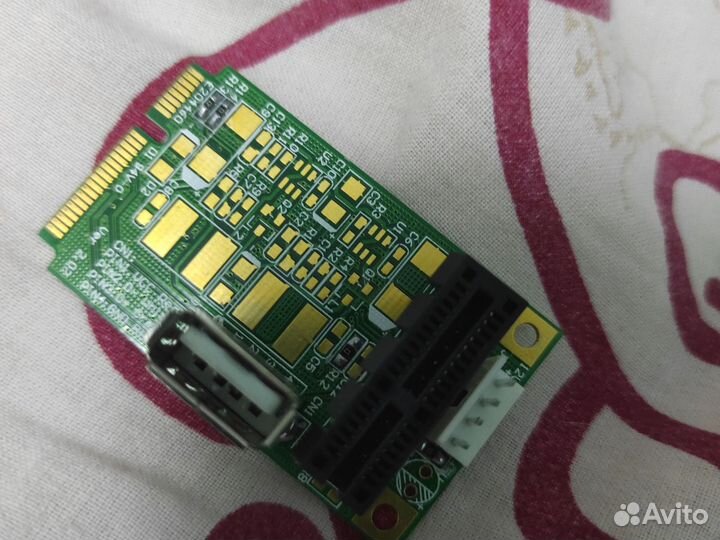 Переходник с mini pci e