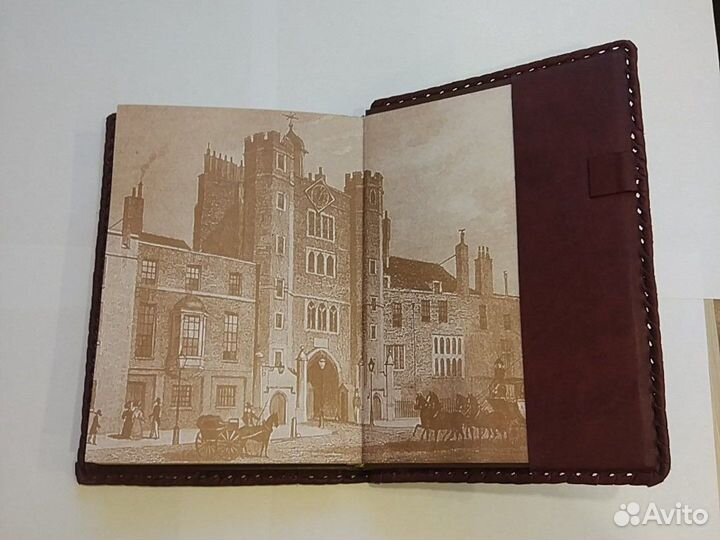 Ежедневник из натуральной кожи