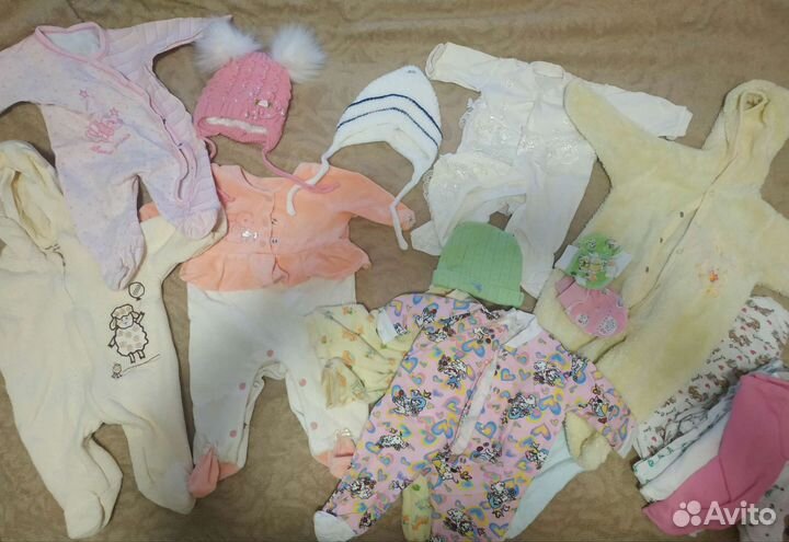 Вещи пакетом на девочку