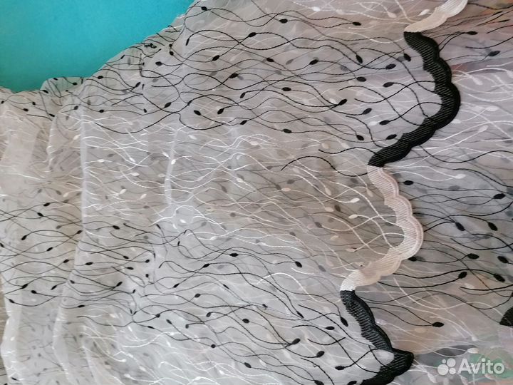 Шторы и тюль бу