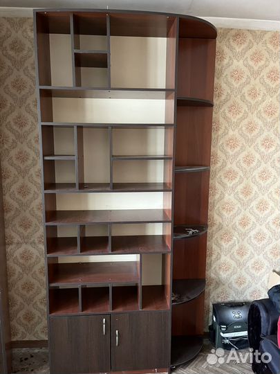 Шкаф с открытыми полками бу