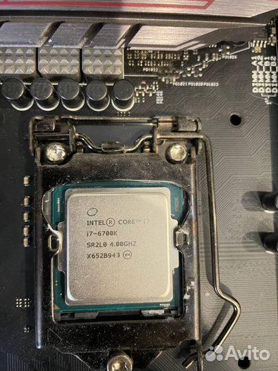 Мат плата Maximus viii Ranger и проц i7-6700k