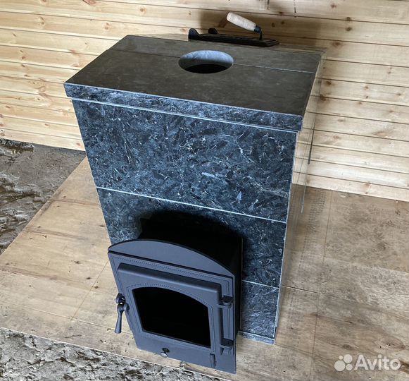 Печь для бани в облицовке