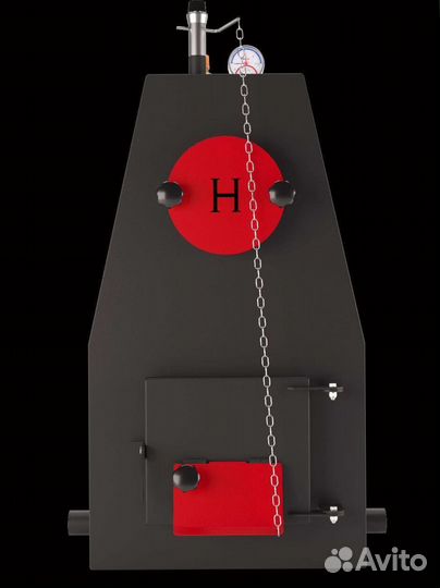 Твердотопливный котёл 8 квт