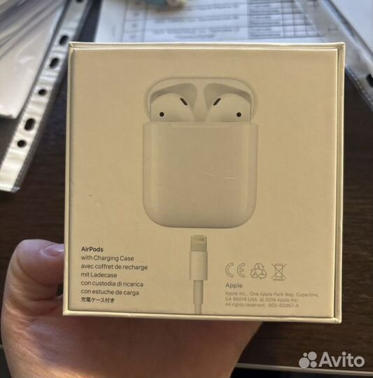 Наушники apple airpods