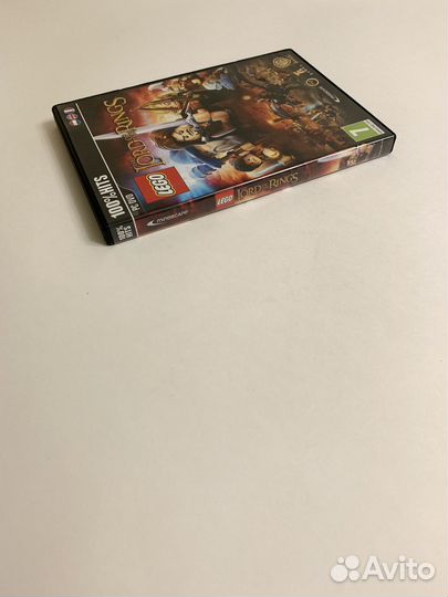Lego The Lord of the Rings зарубе лицензия DVD-box