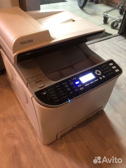 Принтер сканер мфу лазерный ricoh aficio sp c242sf