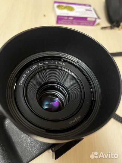 Объектив canon ef 50mm f 1.8 stm