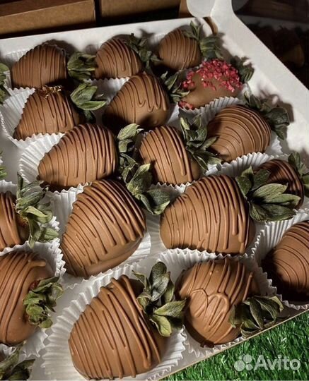 Клубника в бельгийском шоколаде