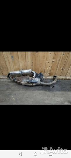 Глушитель на скутер