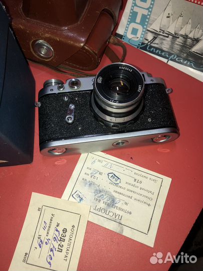 Фотоаппарат фэд-2 коробка