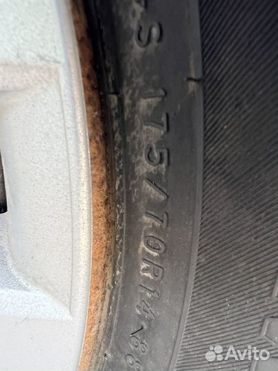 Зимние колеса r14 на Nexia в отл. Состоянии