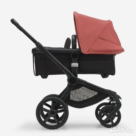 Bugaboo Fox 5 Black / Black / Sunrise Red