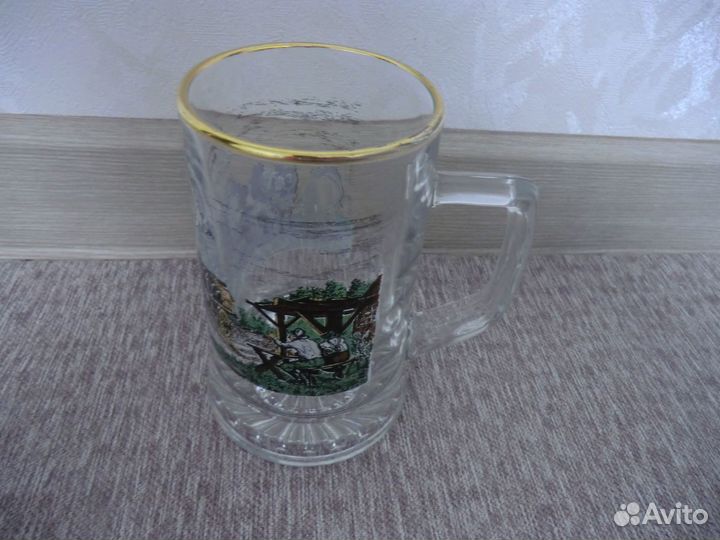 Бокал пивной германия 90 год-сувенирный