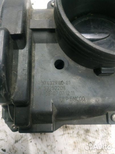 Дроссельная заслонка Peugeot 308 EP6