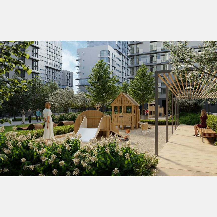 2-к. квартира, 62,5 м², 6/23 эт.