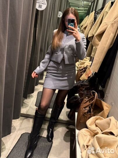 Костюм пиджак и юбка