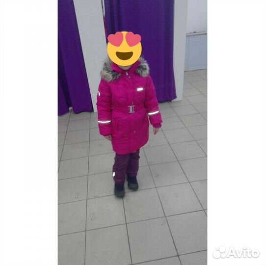 Куртка для девочки Kerry, размер 128, зима