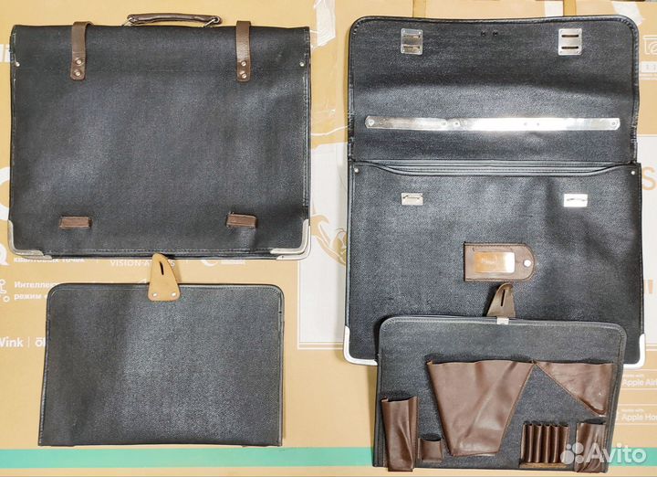 Портфель для документов - оригинал, кирза СССР