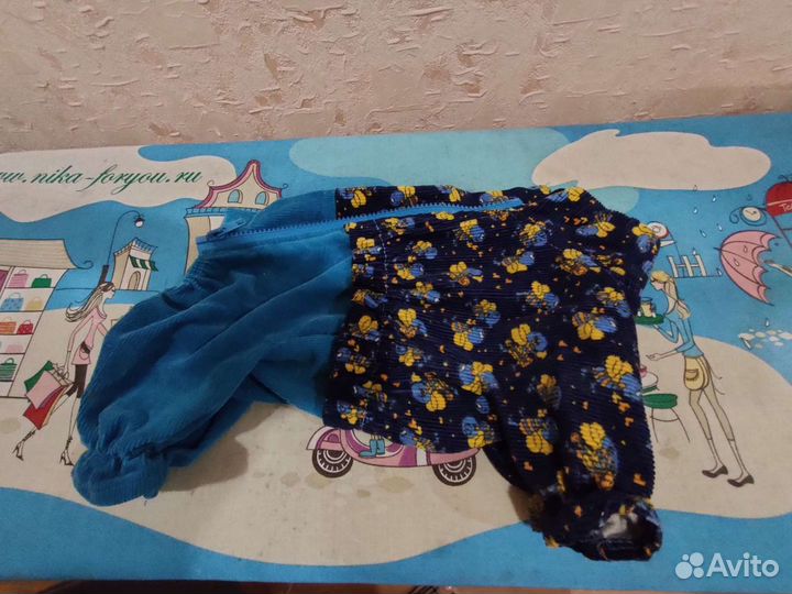 Комбинезон вельветовый для небольшой собачки