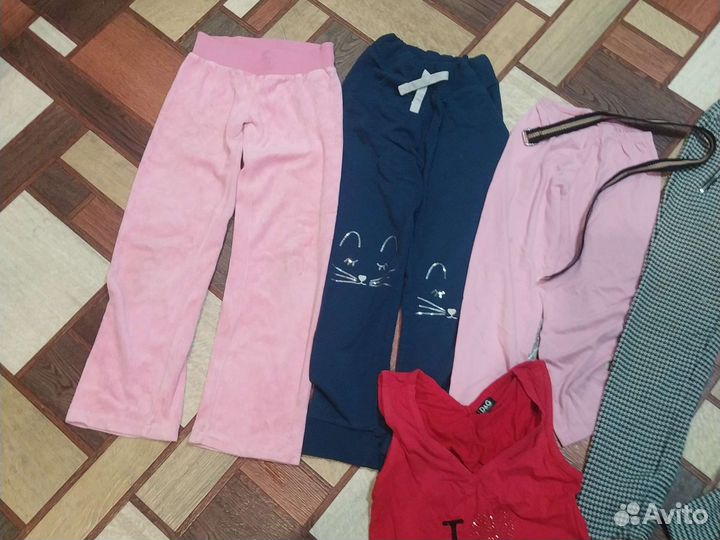 Вещи пакетом на девочку 134-146