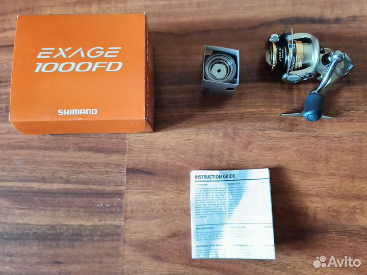 Катушка shimano exage 1000 FD