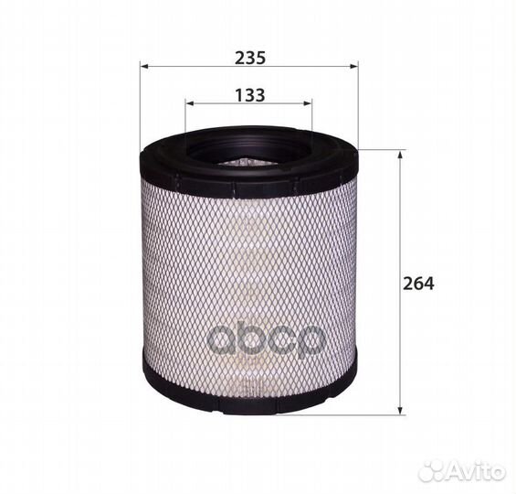 Фильтр воздушный A1004 Rb-exide