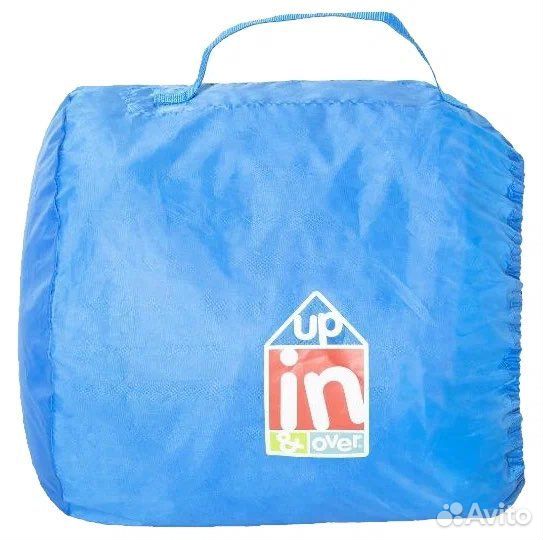 Надувной батут с горкой