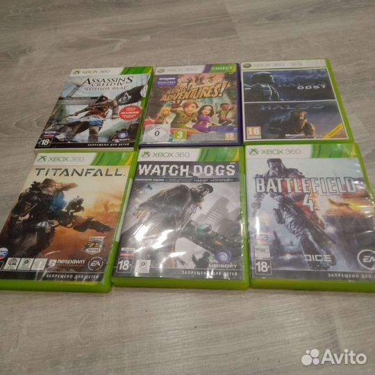 Диски на xbox 360