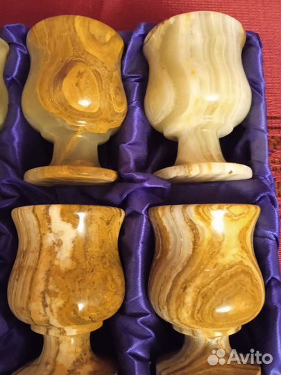 Рюмки из оникса набор