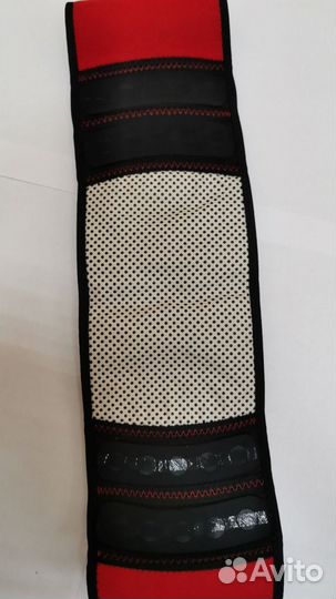 Лечебный турмалиновый согревающий пояс с магнитами