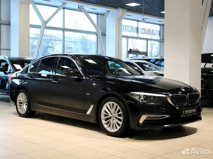 BMW 5 серия 2.0 AT, 2018, 96 000 км