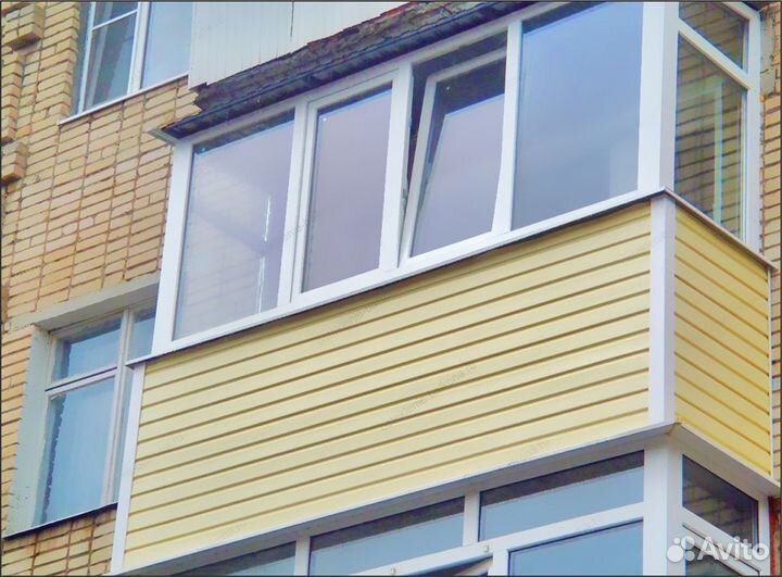 Отделка балконов
