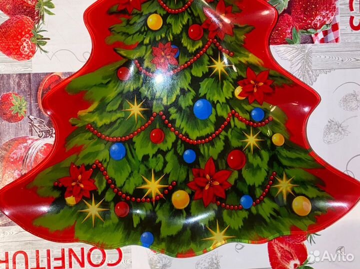 Блюдо в форме ёлки