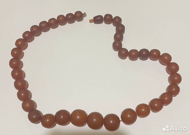 Янтарные бусы СССР