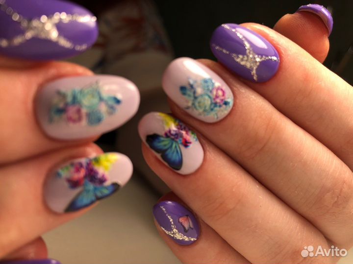 Маникюр + Педикюр. Наращивание ногтей. Коррекция