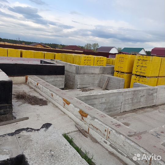 Заливка Фундамента