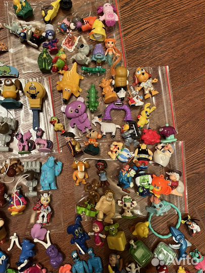 Игрушки киндер сюрприз разные коллекции