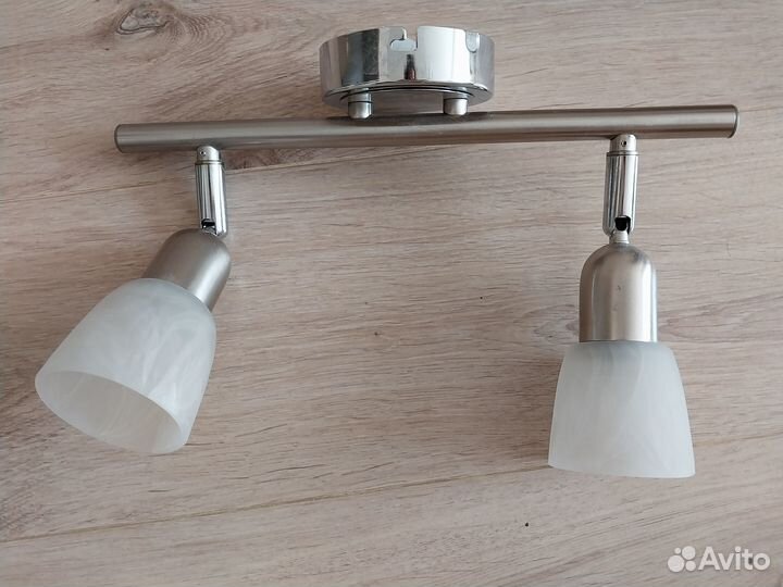 Светильник настенный (спот поворотный), 2 лампы