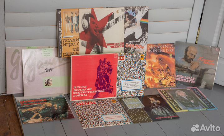 Виниловые пластинки СССР